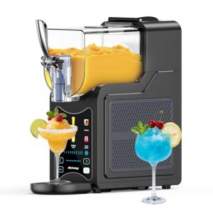 Machine a Granita pour la maison &ndash; Machine &agrave; boissons glac&eacute;es de 2,6 litres avec 6 modes pr&eacute;r&eacute;gl&eacute;s, sans glace, autonettoyante, sans BPA, lavable au lave-vaisselle, id&eacute;ale pour les granit&eacute;s, les frap (Ouwancheng-EU, neuf)