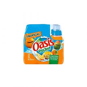 Oasis Pocket Tropical 25cl (pack de 24) (R`MARKET, neuf)