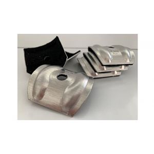 Calottes Aluminium Sinus Profil 76/18 Plaques ondul&eacute;es Couverture en verre acrylique (Wandbreite, neuf)