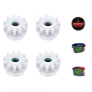 HAFRILY Lot de 4 pièces de rechange pour Vileda Spin Mop - Pour seau Vileda Spin Mop - Roulement d'embrayage, seau de serpillère, roue dentée - Compatible avec Ocedar, Vileda et la majorité (ErMuQian, neuf)