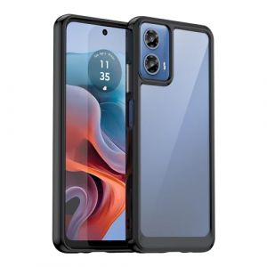 Afikyutu Coque pour Motorola Moto G34 5G/Moto g45 5G, Anti Rayures &Eacute;tui Rigide Effet avec Bords Flexibles en TPU Housse de Protection Case Compatible avec Moto G34 5G/Moto g45 5G (Afikyutu, neuf)