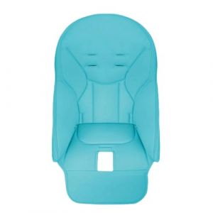 Housse de chaise haute pour b&eacute;b&eacute;, coussin de chaise de salle &agrave; manger pour, facile &agrave; installer, longue dur&eacute;e, 83 x 40 cm, beige/orange/rose/bleu/vert/noir pour (rusdke, neuf)