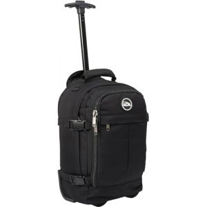 Cabin Max Metz Sac à Dos Trolley Hybride 40x20x25 Compatible avec Ryanair sous Le siège, Noir, 40 x 20 x 25cm, Hybrid … (Cabin Max EU, neuf)