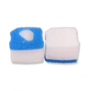 INGVIEE Compatible Mousse Filtrant Coussins de Ouate pour Eheim Professionel 3 250/350/600 2071/2073/2075 et Pro 3e 350 2074 (8X Blanc, 2X Bleu) (autumngreat, neuf)