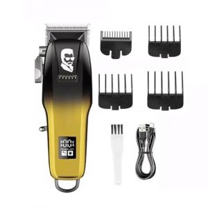 Tondeuse Cheveux Professionnelle, Hair Cut Cordless Trimmer Men Professional Clipper Machine Rechargeable Hair Cut Barber (nanfengxianluoleixiaoshoubu, neuf)