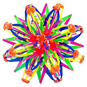 Onlynery Boule Extensible, Respiration Extensible, Balle T&eacute;lescopique en Plastique, Sph&egrave;re Jouet Boule D'ADN en Expansion, Boule Magique, Sph&egrave;re Balle Magique Extensible, Extensible Balle (DeciSan, neuf)