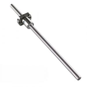 Pas de vis Vis à Billes roulées C7 1204 SFU1204, vis à Filetage Complet avec écrou à Bille Unique 1204 RM1204, 12mm de diamètre, Pas de 4mm écrou d'arbre (Size : 800mm) (CYFANG, neuf)