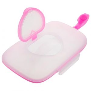 Milisten Boîte à mouchoirs humides portable porte-lingettes bébé étui à lingettes humides Dispensateur de lingettes de salle de bain lingettes de voyage pour bébé pp Transparent (RongO, neuf)