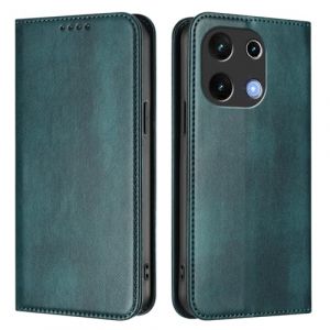 GOGME Coque pour UMIDIGI Note 100 / Note 100A, &Eacute;tui Portefeuille en Cuir avec Protection RFID, Housse de Protection avec Support et Fentes pour Cartes - Vert fonc&eacute; (KERUN EU, neuf)