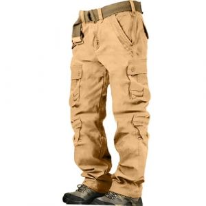 G&eacute;n&eacute;rique Pantalon Cargo Camouflage Hiver VTT Chantier Homme Randonnee Imperm&eacute;able Randonnee Chasse Surpantalon Randonn&eacute;e Homme Treillis Pontalent Pantalon M (YUOCHE, neuf)