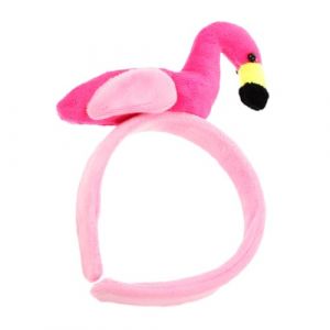 ULTECHNOVO bandeau flamant rose dirigé cerceau de cheveux bandeau d'été accessoires de cheveux groupe cerceaux de cheveux flamant rose cerceaux de cheveux de fête Plastique (Chad Bi, neuf)