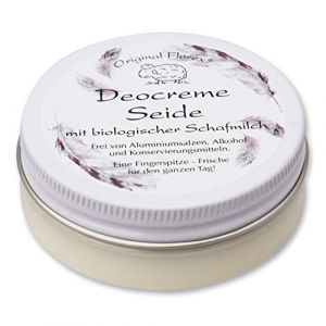 Florex Deocreme Soie au lait de brebis biologique sans sels d'aluminium et alcool Conservateur 40 g (CreativAnita, neuf)