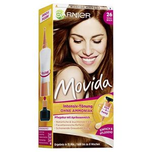 Garnier Movida Lot de 3 cr&egrave;mes de soin intense pour cheveux Brun dor&eacute; 26 (SpeedySelect, neuf)