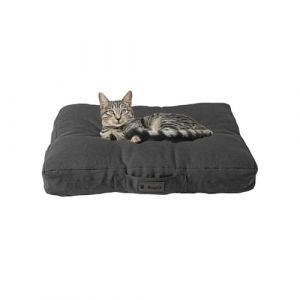 MaxCor Coussin Chien Chat Rectangulaire à Mémoire de Forme Orthopédique - Petit Anthracite - Imperméable et Relaxant - Soulage et Préserve Les Articulations - Ne se Déforme Pas et Lavable en Machine (MaxCor, neuf)