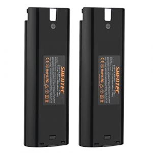 2X Shentec 7.2V 4500mAh Ni-MH Batterie Remplacement pour Makita 7000, 7002, 7033, 191679-9, 632002-4, 632003-2, 192532-2, 192695-4 (Shentec FR, neuf)