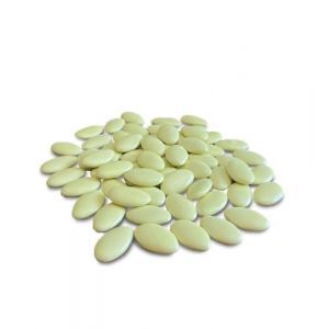 Sachet 500g de dragées CHOCOLAT - Vert d'Eau brillant (VERRINES, neuf)
