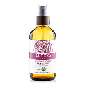 Alteya Organic Eau de rose bulgare 240 ml Spray Bioglass - Certifiée 100% organique USDA, Pure, naturelle, Vendue directement par le producteur et le distillateur Alteya Organics (Alteya Organics - Europe, neuf)