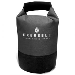 Exerbell Kettlebell pliable et réglable de 2 à 14 kg (gris) – Kettlebell à eau et sac de sable – Sac de sable polyvalent d'entraînement et sac de poids – Équipement d'entraînement de force de qualité (Exerbell GmbH, neuf)