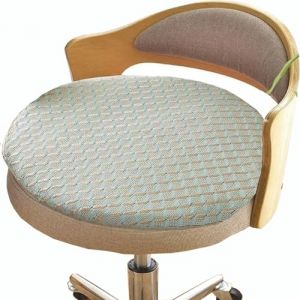 Coussin/Galette de Chaise Ronde 40cm/35cm/30cm/45cm Antidérapants Coussin de Siège Rond Exterieur/Intérieur Coussin D'assise Rond Jardin, Cuisine, Bureau, Salle à Manger(H149,Diameter 40cm) (POSTTER SHOP, neuf)