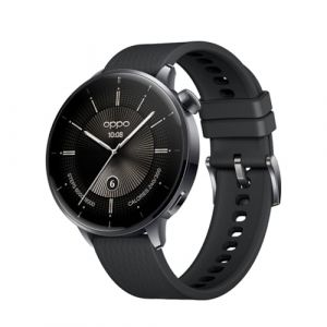 OPPO Watch X2 Mini Montre Connectée, Écran AMOLED 1,32 Pouces, GPS Smart Watch, Autonomie de 7 Jours, Android and iOS, Résistance 5ATM et IP68, Moniteur de Stress, Plus de 100 Sports, Noir (Lumica Haven OÜ, neuf)