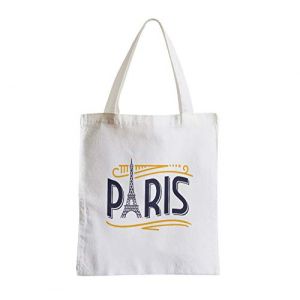 Fabulous Grand Sac Shopping Plage Etudiant Paris France Vintage Luxe Style Tour Eiffel (FabulousBOUTIK, neuf)