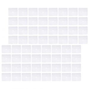 NIYANGLE 100 Pièces Housse de Têtière Jetable Coton Coussin de Massage pour Salon de Beauté et Spa Confortable et Pratique (Telinei, neuf)