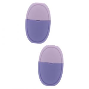 minkissy 2 Pièces Bac à Glaçons Moule à Boule De Glace Glaçons Pour Le Visage De Silicone Pour Gélatine Moule à Rouleau à Glace Masseur De Visage Rouleau Pour Le Visage Gel De Silice Violet (Master Self, neuf)