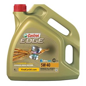 CASTROL Huile moteur EDGE 5W-40 Huile enti&egrave;rement synth&eacute;tique Huile ACEA C3 API SN 4 L (GAFA AUTO, neuf)