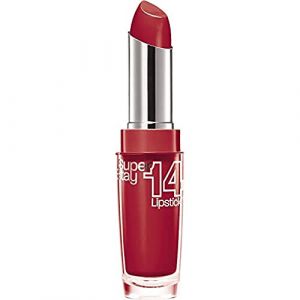 Gemey Maybelline - Rouge à Lèvres - Superstay 14H - N°510 Non Stop Red (FablyRoyal, neuf)