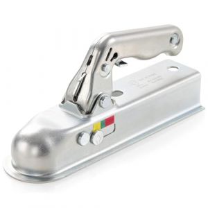 Attelage &agrave; boule d'attelage - 50 mm - Boule d'attelage ronde - Charge de traction : 800 kg - Pour voiture (MINGHE-EUR, neuf)