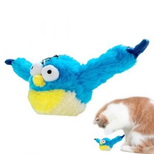 Jouet interactif pour Animaux de Compagnie &ndash; Jouets Rechargeables en Peluche pour Animaux de Compagnie, Jouets en Peluche Doux pour Oiseaux flottants | Jouets d'amusement d'animaux Rechargeables par (chzang, neuf)