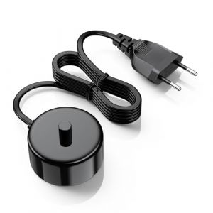 &Eacute;lectrique Brosse &agrave; Dents Prise de Courant Alimentation Base de Charge Compatible avec AquaSonic Black Series/Vibe Series T&ecirc;te de Remplacement C&acirc;ble USB (Bouge-FR, neuf)