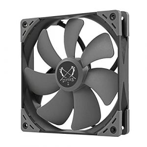 Ventilateur Scythe Kaze Flex 140 mm, PWM 300-1200 tr/min, silencieux, pour bo&icirc;tier/radiateur, vendu &agrave; l'unit&eacute; (Scythe Technology Co.,Ltd, neuf)