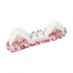 Watreketal Serre Tete,Casque de ski pour filles, décoration, oreilles de chaton en fourrure, casque de vélo, casque de cyclisme, oreilles de chat, bandeau, décoration adhésive (Xuanlang Trading, neuf)