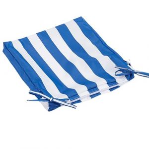 JORTUIO Housse de Coussin de Chaise Imperméable 40x40 50x50 45x45 cm, Housses de Coussin de Siège de Jardin,Amovibles, pour Intérieur et Extérieur, Terrasse Meubles(Blue Stripe,50x50x5 cm) (Danansentt Shop, neuf)