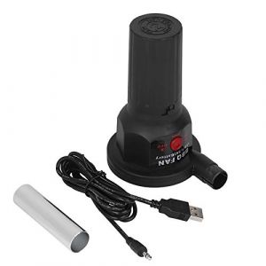 5V USB BBQ Souffleur d'air Barbecue Souffleur d'air BBQ Ventilateur de Poche électrique BBQ Ventilateur de Cuisson pour la Cuisson de Pique-Nique (Yuppeei, neuf)