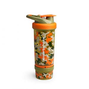 SmartShake Revive, 750 ml, Camo Orange, Shaker (NUTRIFITNESS, neuf)