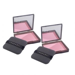 DECOMELODY 2ensembles Feuilles Absorbantes Huile Avec Miroir Et Poudre Feuilles Anti-brillance Pour Peau Grasse Papier Buvard Pratique Pour Retouches Maquillage (FINNG, neuf)
