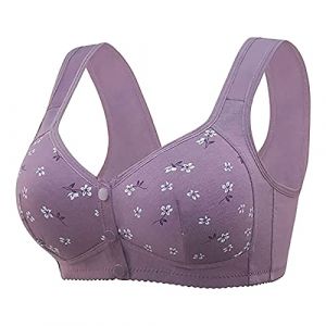 Soutien Gorge Ouvert Devant sans Armature Brassi&egrave;re Sport Ouverture Devant Soft BH Soutien-Gorge Femme Soutien Gorge Pas Cher Brassi&egrave;res Fitness Yoga Sleep Lingerie (sampleus, neuf)
