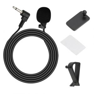 Supecesorio Microphone de 3,5 mm Micro Externe Mic, Microphone Externe Bluetooth Compatible avec JVC Kenwood Alpine, pour Autoradio St&eacute;r&eacute;o de Voiture, GPS, DVD, Micro de Rechange, Plug and Play (DAOLIANGKEJI, neuf)