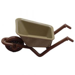 Générique Brouette Miniature, Jouet Brouette Enfant, Mini Brouette De Jardin Mignonne, Kit De Jeu Décoratif en Bois, Chariot De Maison De, Décoration De Brouette De Jardin À (fantid, neuf)