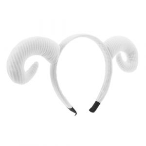 Baluue Serre-t&ecirc;te Cornes de Mouton pour Halloween Bandeaux Cosplay Femmes Serre-t&ecirc;te Cornes Mouton Halloween Serre-t&ecirc;tes Cosplay (Fortune Luck, neuf)