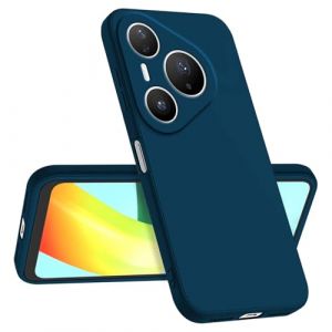 Longstong Coque Compatible avec Huawei Pura 80 Pro/Huawei P80 Pro (6.8"), Fine Antichoc Personnalisée Design Minimaliste - Bleu Saphir (Longstong, neuf)
