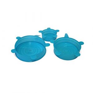 Couvercles hermétiques et extensibles en silicone Silic'o Fresh (TasPasMieux, neuf)