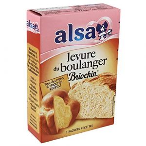 Alsa - Levure De Boulanger Briochin 27G - Lot De 4 - Prix Du Lot - Livraison Rapide En France Métropolitaine Sous 3 Jours Ouverts (FlamingoZen, neuf)