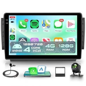 4G+128G Sans Fil Carplay Android 15 Autoradio pour Peugeot 2008 208 2012-2018 10.1 Pouces Incell &Eacute;cran Autoradio avec Android Auto GPS Navi WiFi Bluetooth Mirror Link FM/RDS EQ/USB/SWC Cam&eacute;ra de Recul (Rimoody Direct, neuf)