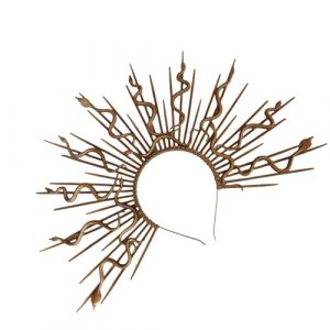 M&eacute;duses Casque Or Serpent Couronnes Mythique Costume Accessoire De Mode Pour Les Femmes &Agrave; La Mode Halloween F&ecirc;te Fournitures Or Serpent Bandeau (QInyumz, neuf)