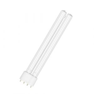 Liuyife Lampe de désinfection UV 2G11 4 Broches 18W, Ampoule de Désinfection UVC Compacte, Filtre de Désinfection UV Tubulaire Pour Nettoyer et Purifier Les étangs de Parc, étangs à Poissons, 1 Pack (enshizhourongshudianzishangwuyouxiangongsi, neuf)