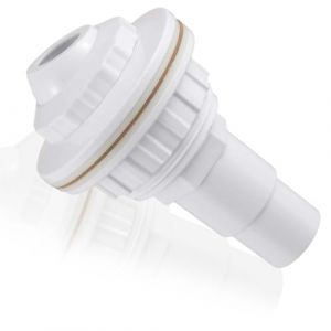 CDDCWZ Buse D'Entr&eacute;e De Piscine, buse de refoulement pour piscines &agrave; parois en Acier, buse de refoulement avec t&ecirc;te pivotante, buse de refoulement Piscine pour raccord de Tuyau 32mm/38mm (CDDCWZ STORE, neuf)