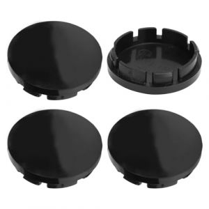 LACHT 4Pcs Cache Moyeu 56Mm, Cache Moyeu Seat Universels, Enjoliveurs Centre De Roue De Voiture En Noir Compatible Avec Mercedes Et Vw Et Audi, Cache Jante Pour Accessoires Voitures (Od 56Mm Id 51Mm) (candy27seven, neuf)